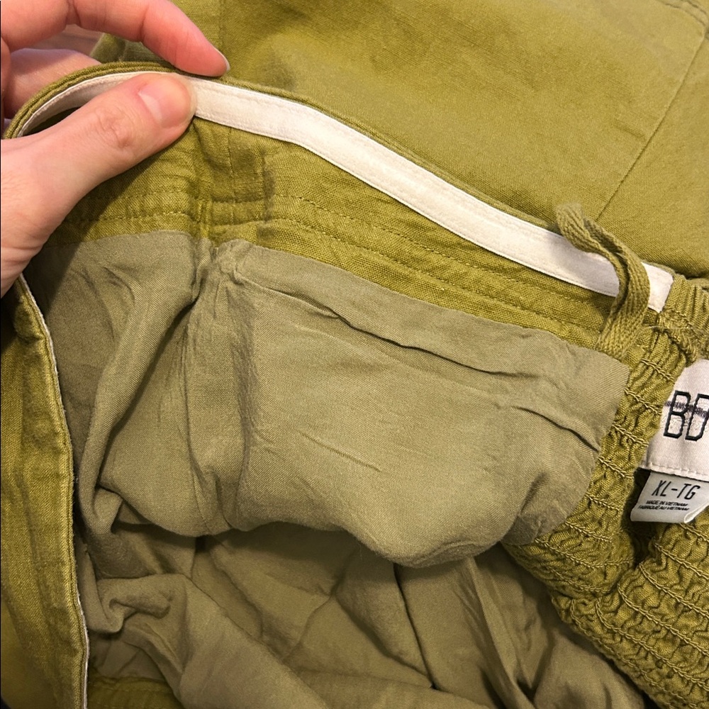 BDG Urban Outfitters Strapless Mini Dress in Olive - Size XL, NWOT - Picture 15 of 15